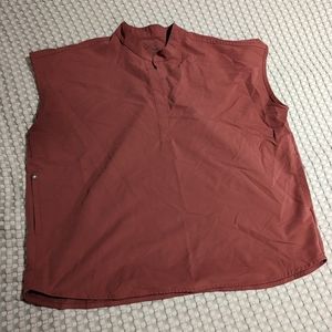 FIGS | Mauve Rafaela Scrub Top Size L